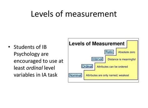 measure lv|levels of measurement in psychology.